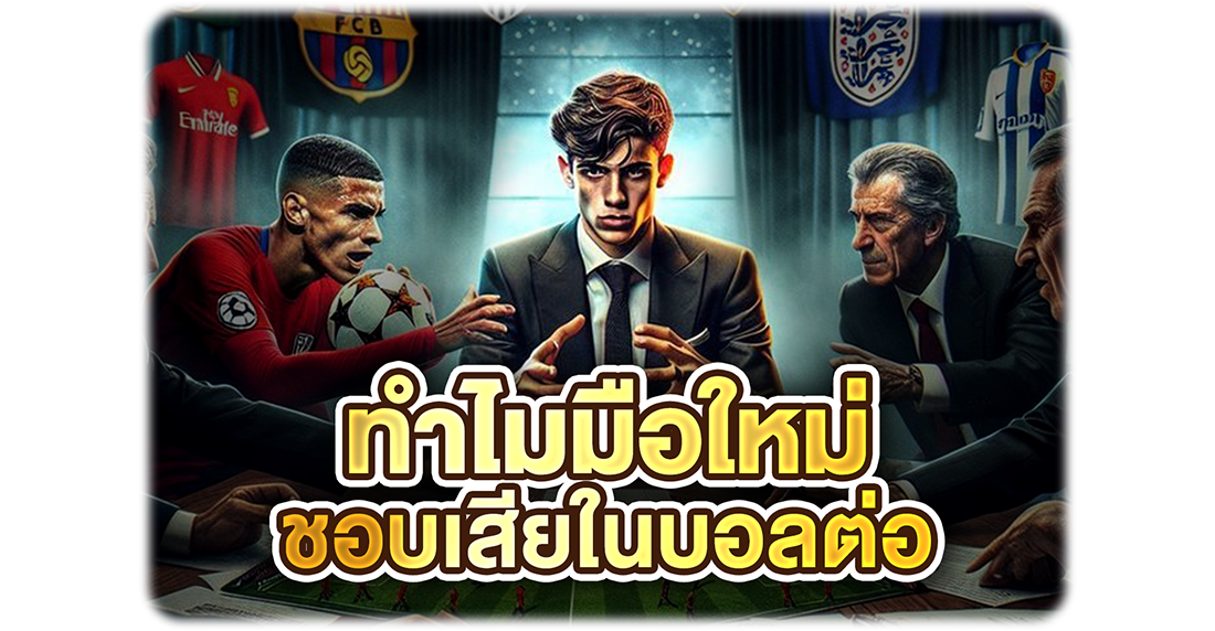 บทความ ทำไมมือใหม่ชอบเสียในบอลต่อ? เปิดทุกสาเหตุที่ทำให้เจ๊งก่อนรวยแบบไม่รู้ตัว